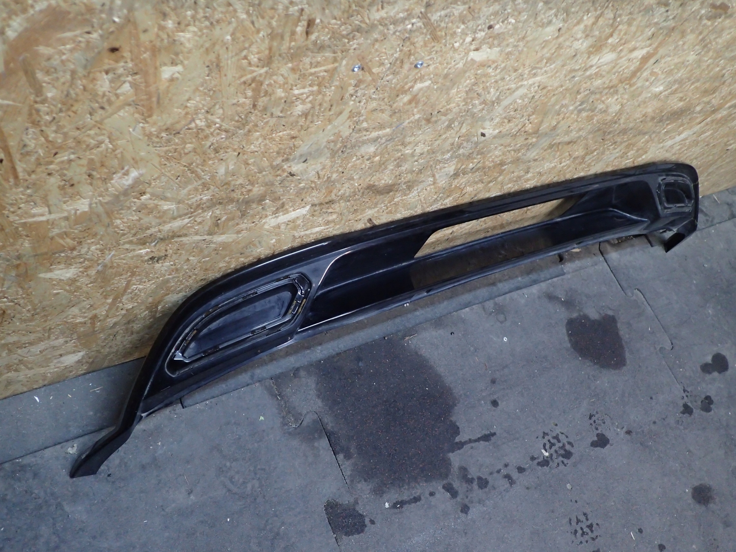 bumper accessories rear part VW GOLF VII 7 R LINE