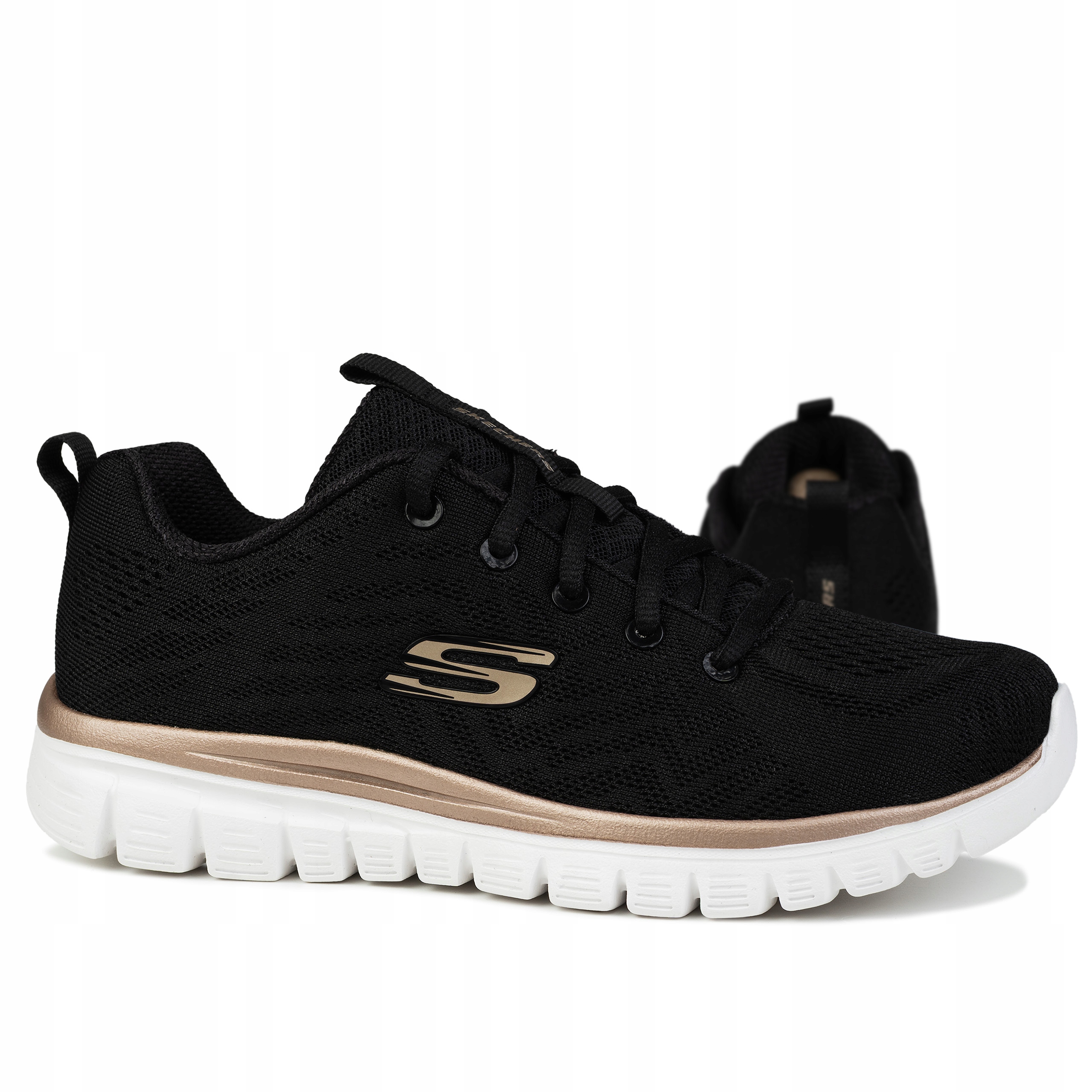 Dámské sportovní boty Skechers Get Connected 12615BKGD