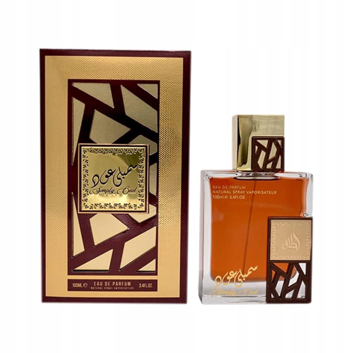 Lattafa Simply Oud – Parfémovaná Voda – Objem: 100 ML