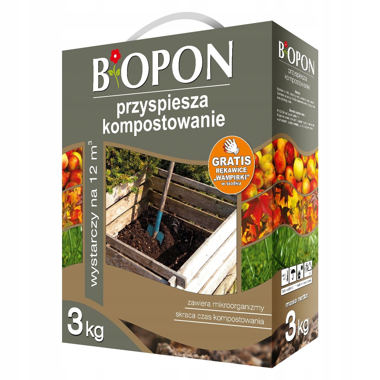 

Nawóz Komposter przyspiesza kompostowanie 3 kg