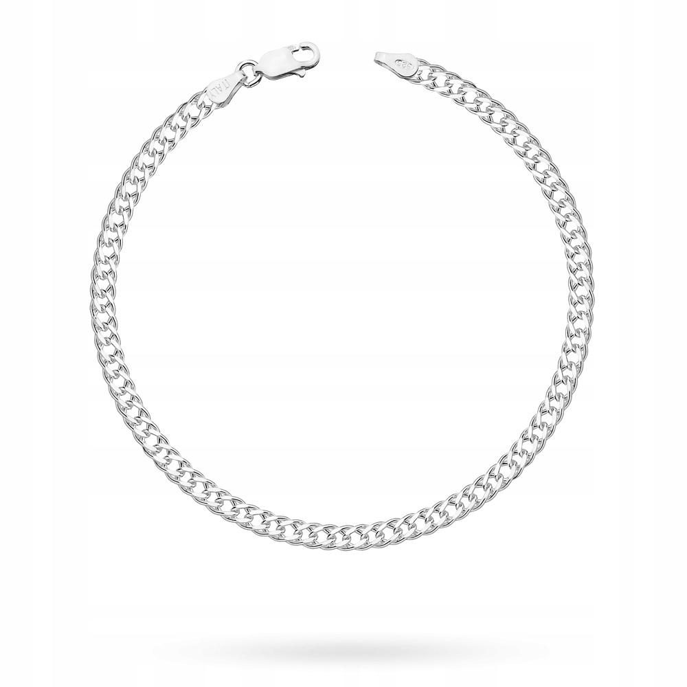 pánský náramek ze stříbra ryzost 925 , 21 cm Krabička