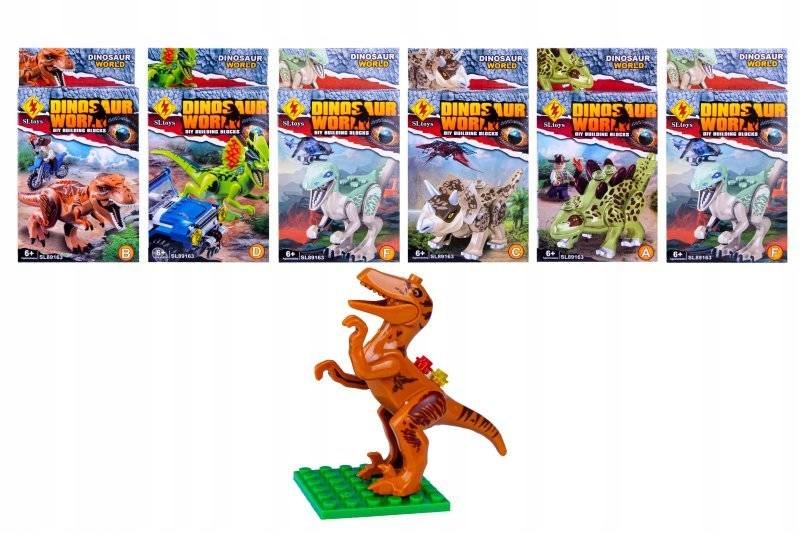 

Klocki Dinozaur 6 Wzorów Norimpex
