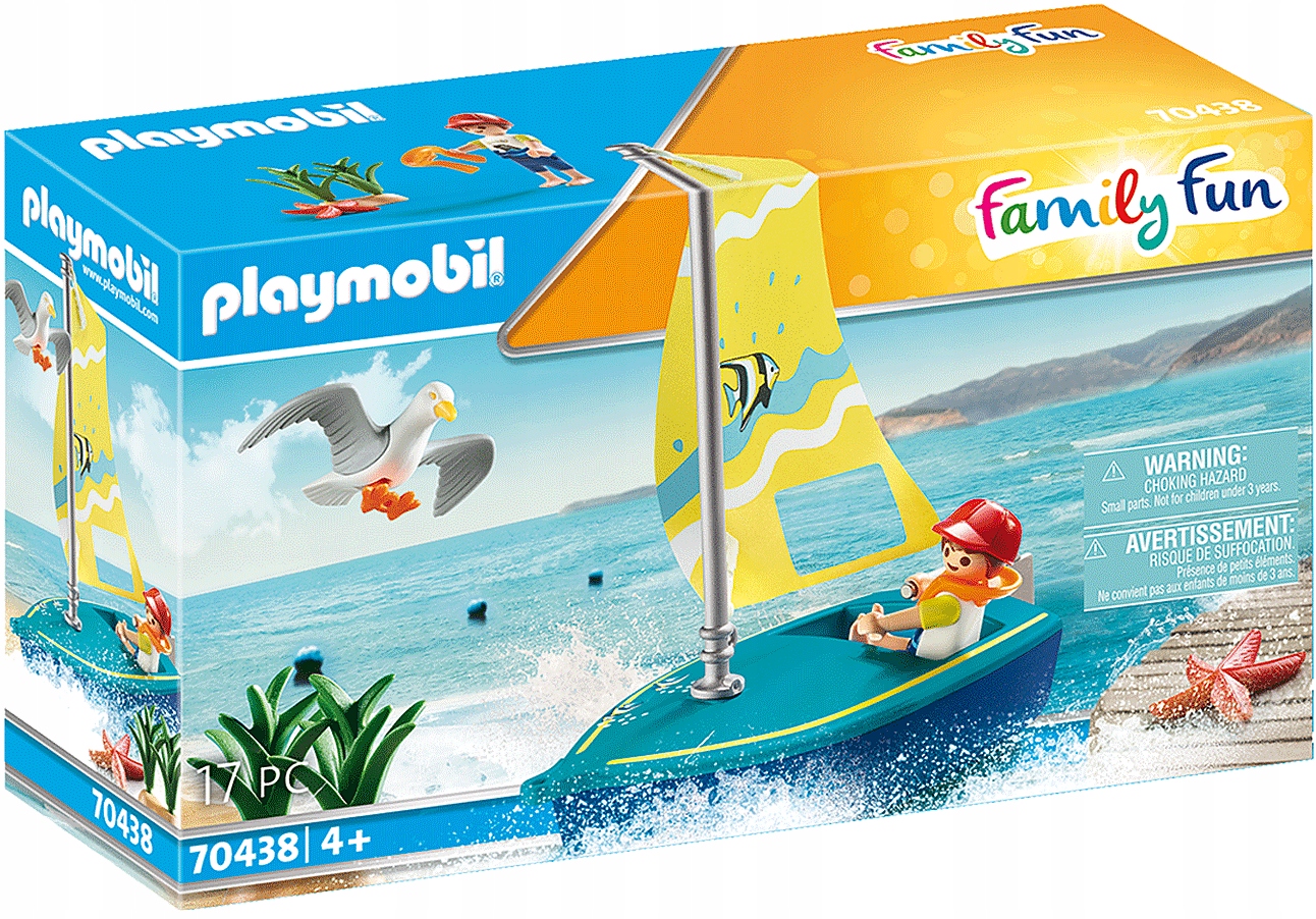 

Playmobil 70438 Łódka Żaglówka Łódź Statek Pływa