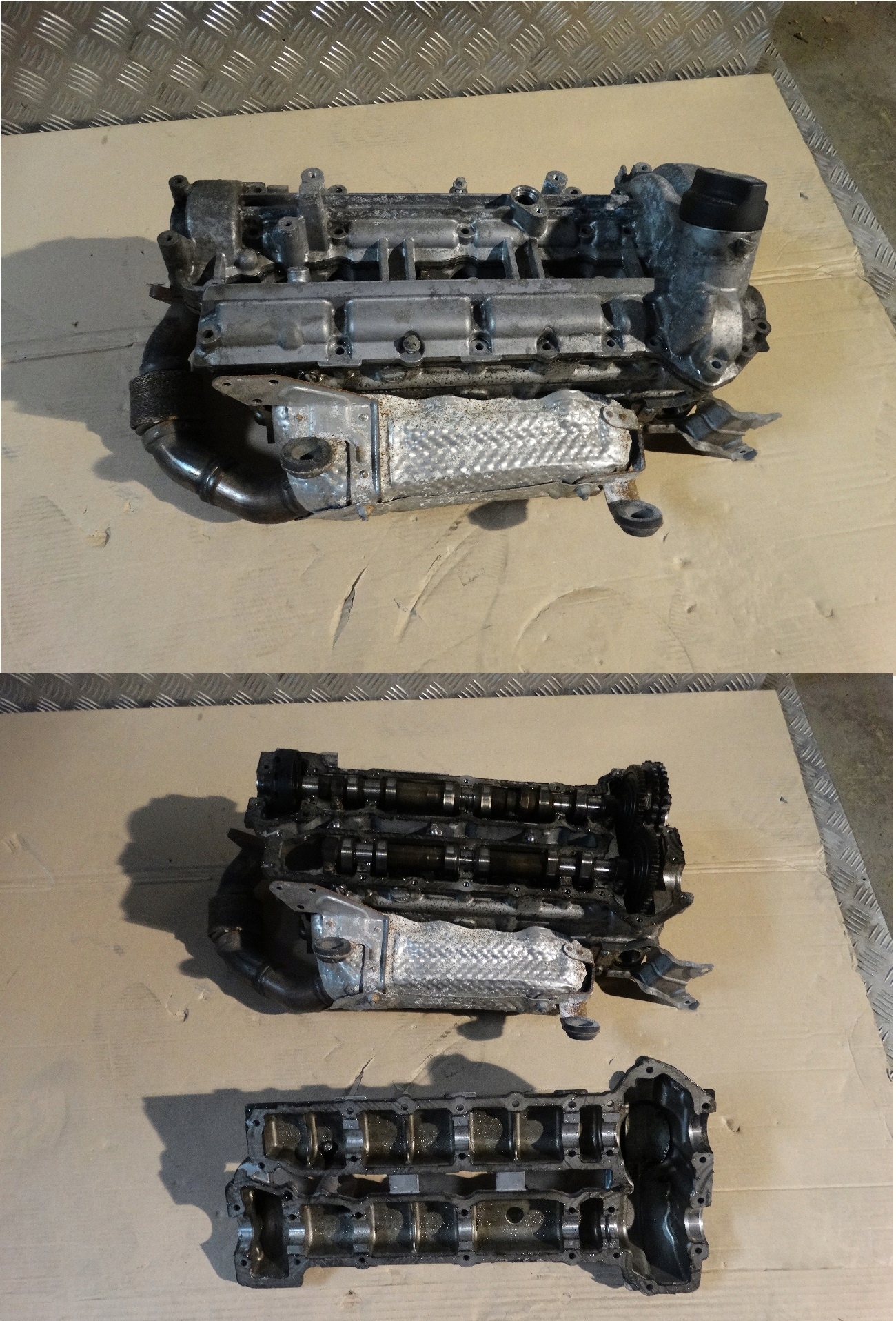 TESTATA KPL. Motore MERCEDES 3.5D 1