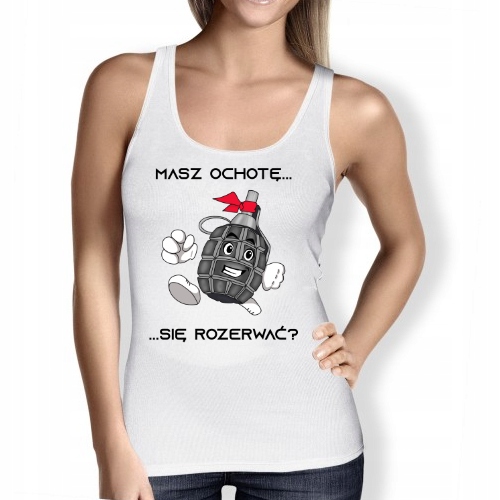 

Koszulka Damska Top Rozerwać Się Różne Teksty M