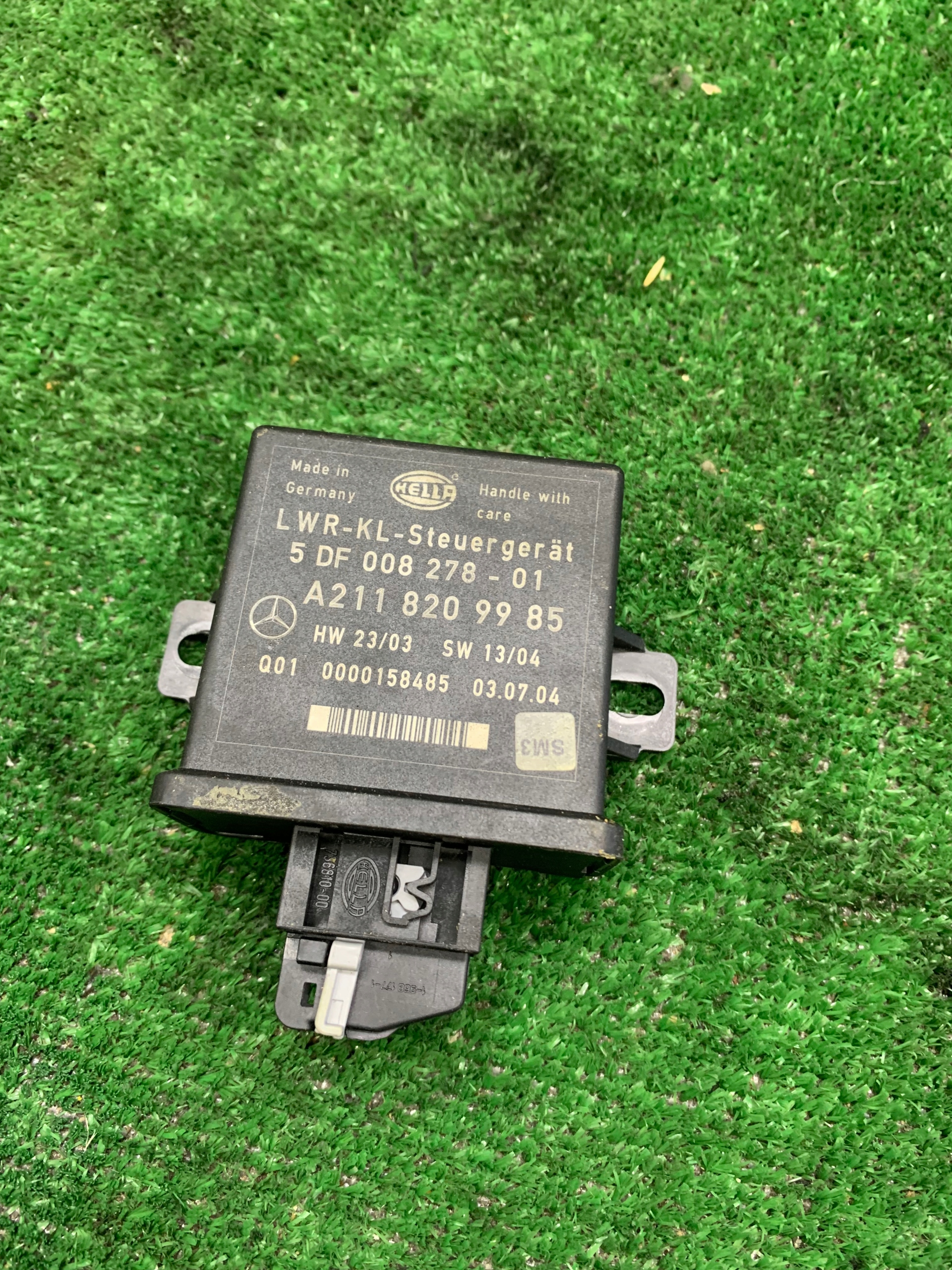 MODUŁ STEROWNIK ŚWIATEŁ MERCEDES BENZ W211 A2118209985