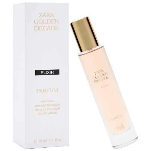 Perfumy Zara Golden Decade Elixir Eau De Perfum 30ml Oryginalne Piękne