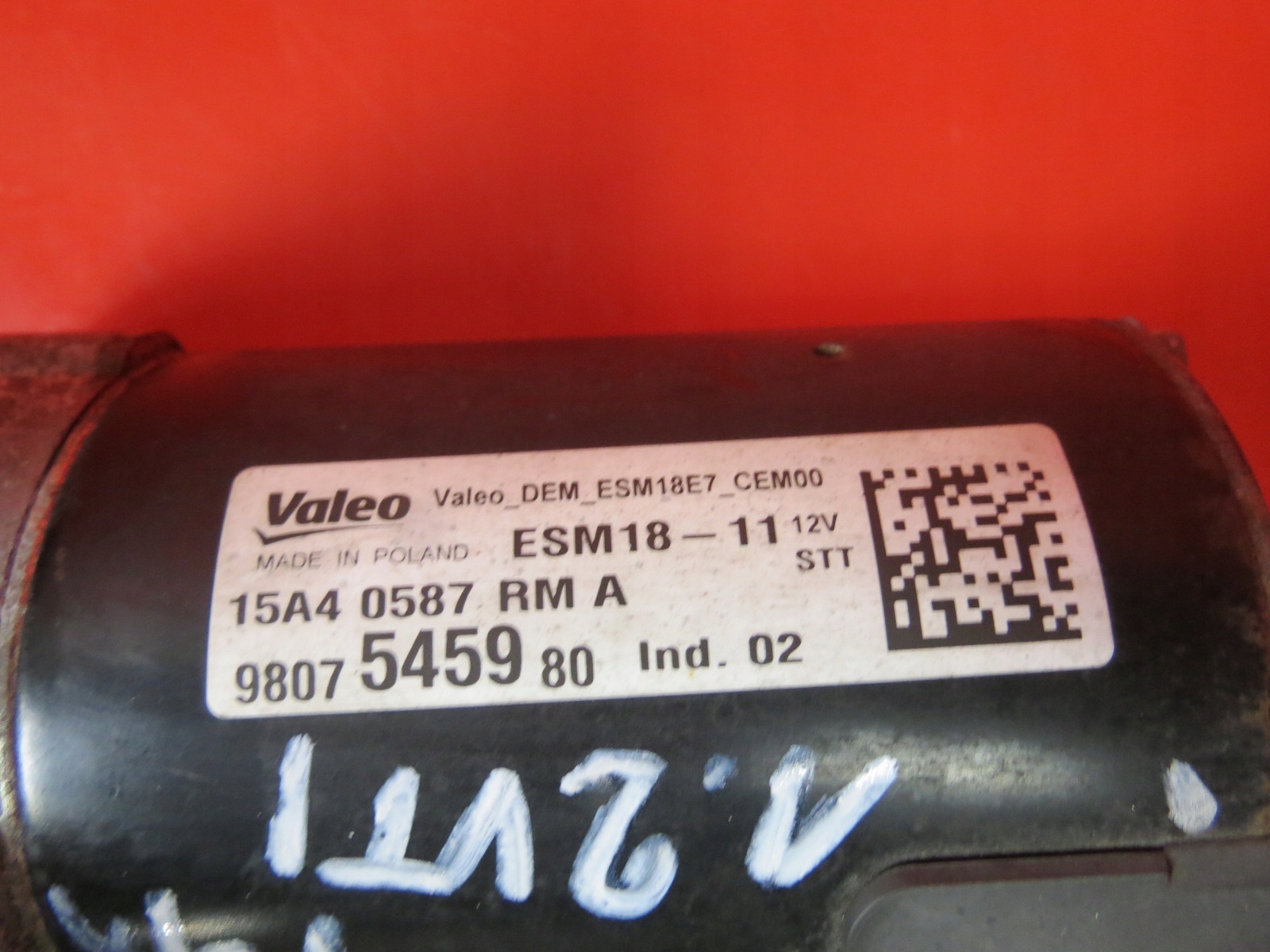CITROEN C3 II 2 1.2 VTI PEUGEOT 2008 starter