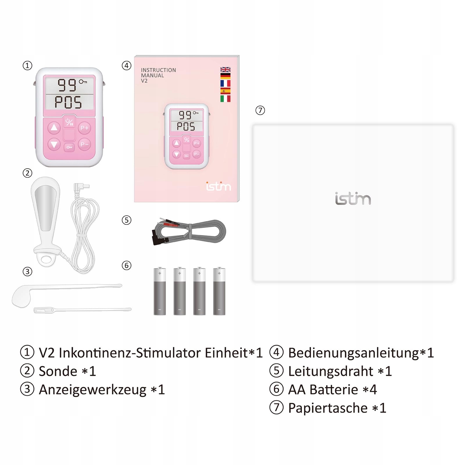 ISTIM V2 Trener Kegla Stymulator Inkontynencji EMS dla Kobiet — miniatura 6
