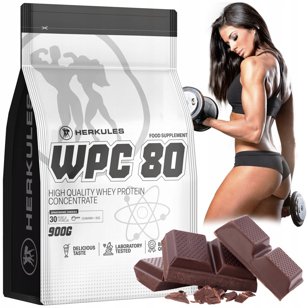 Herkules Wpc 80 900 g Syrovátkový Koncentrát Aminokyseliny Regenerace