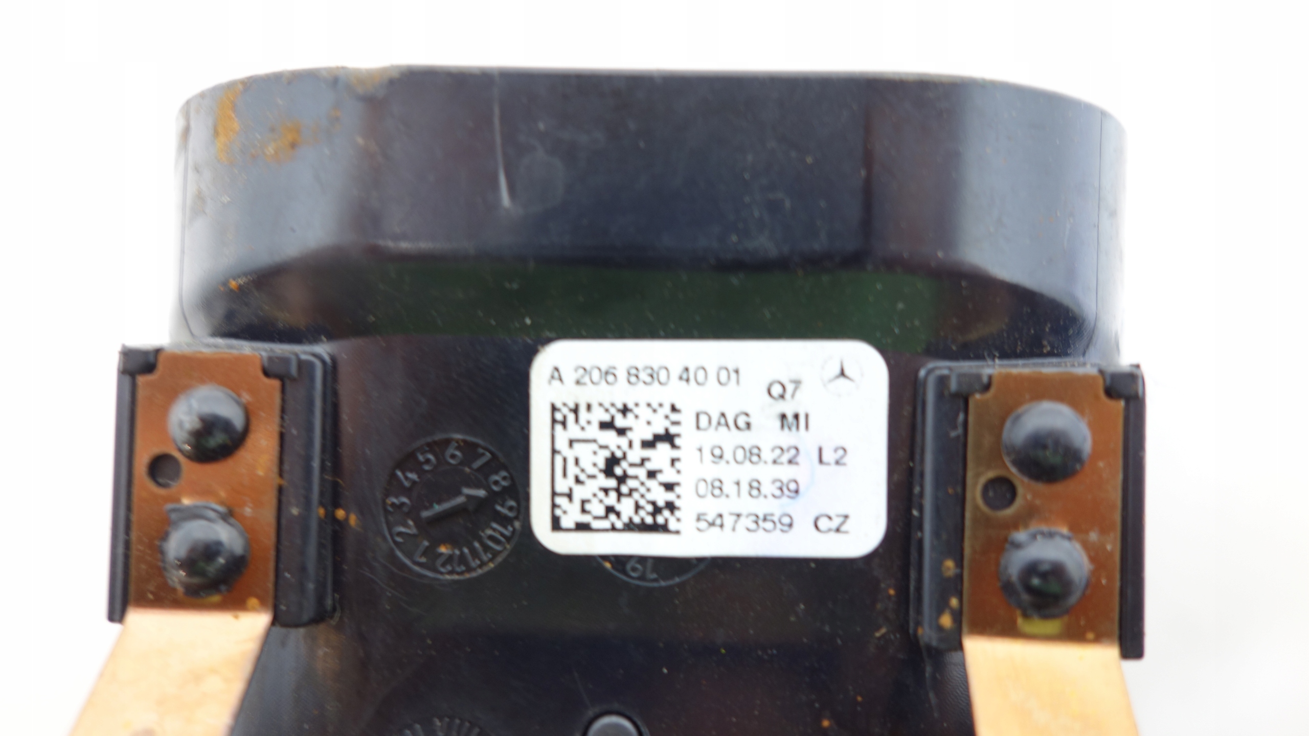 grid air conditioning devices MERCEDES-BENZ C W206 2021- A2068304001