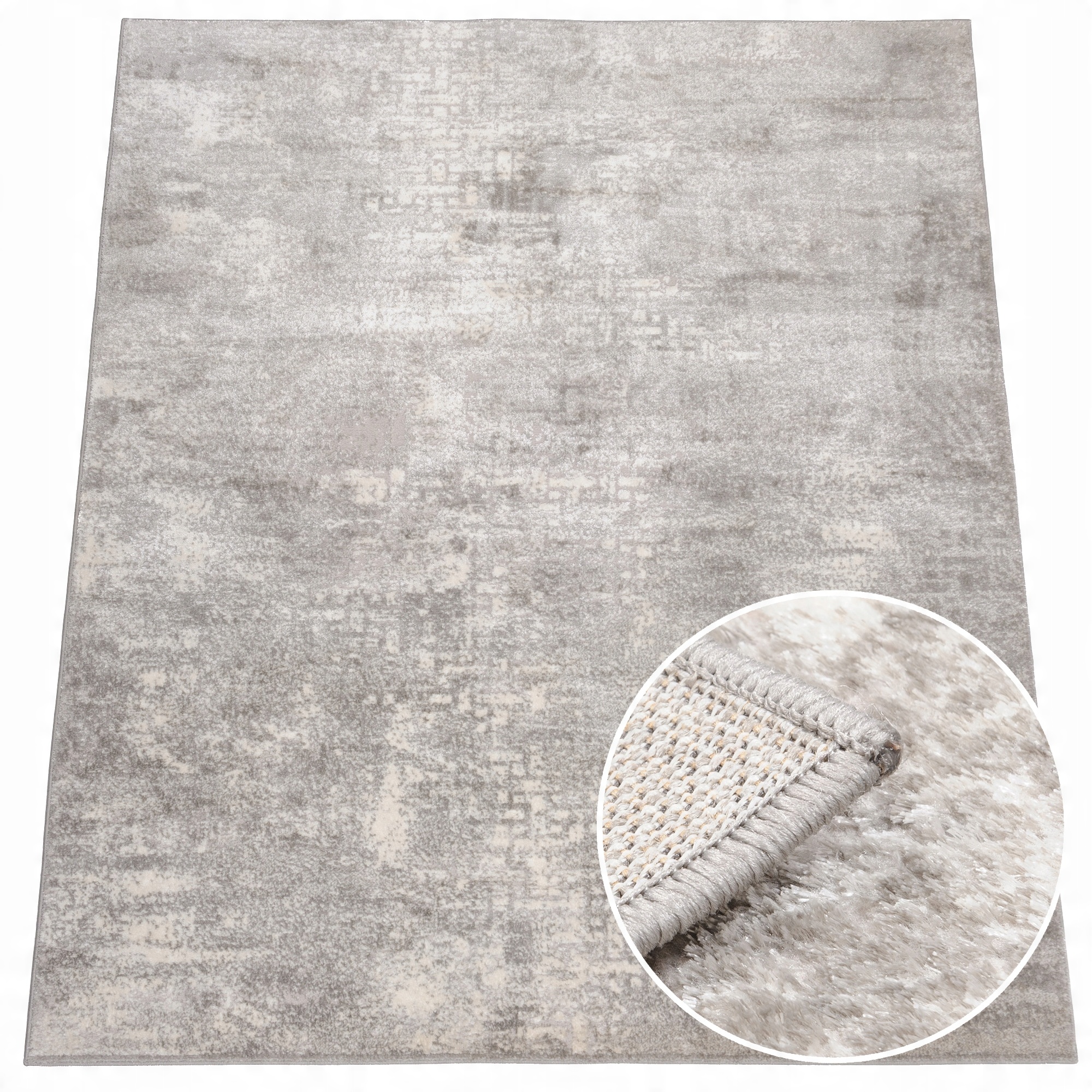 

Dywan Modny Boho Połysk 160x220 Przecierka Szary