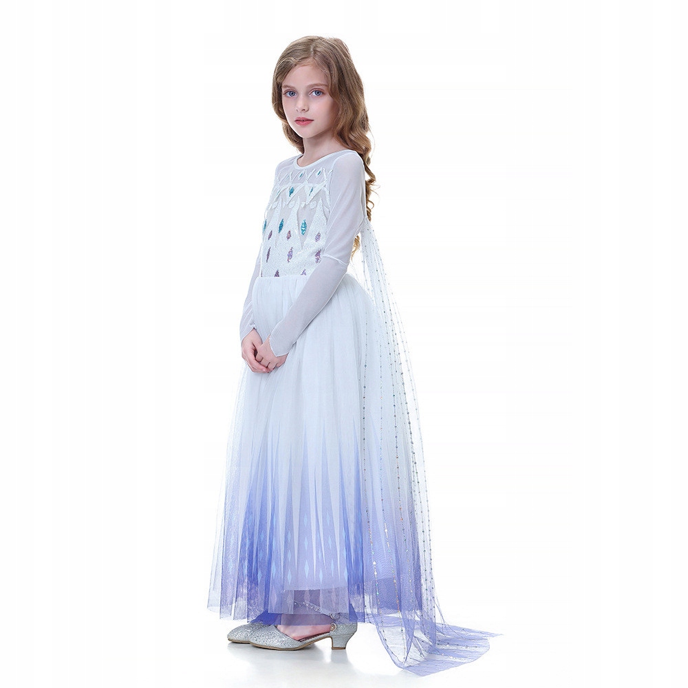 FROZEN SUKIENKA ELSA KRAINA LODU E8 130