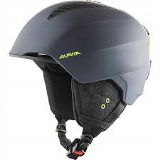 Alpina Grand Lyžařská helma Charcoal-Neon Matt M 54-57 cm