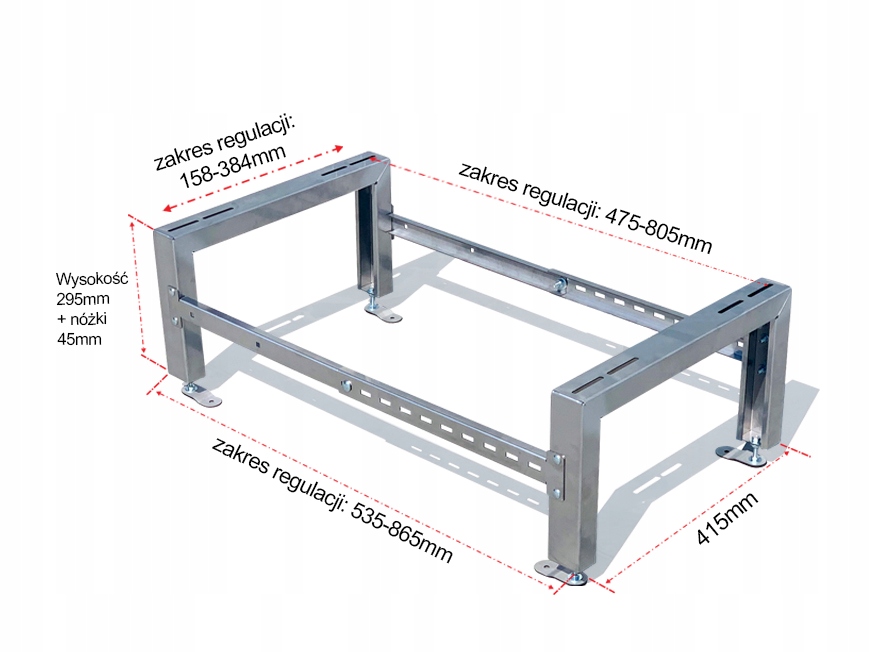 Podpora Stojak do pompy ciepła klimatyzatora 250kg Marka PEKABET