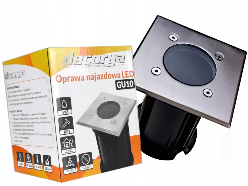

Lampa Oprawa Najazdowa Wpuszczana Ogrodowa 230V