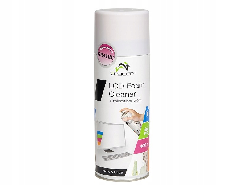 Pianka czyszcząca Tracer LCD/TFT 400 ml + microfibre Producent Tracer