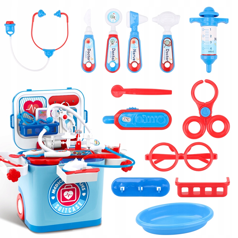 

Duży Zestaw Doktora Lekarza Walizka 2w1 IW129