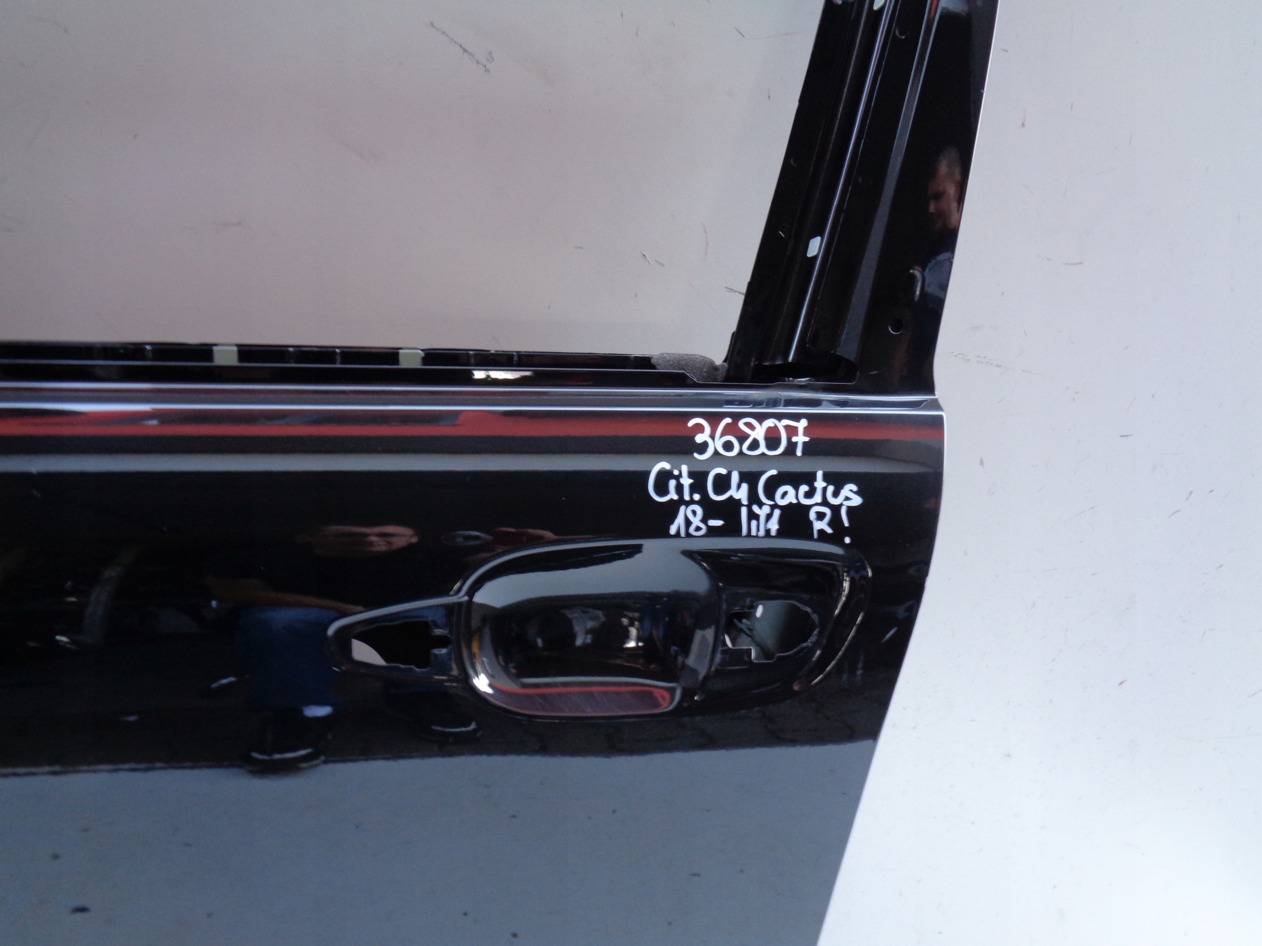 DRZWI LEWE PRZEDNIE CITROEN C4 CACTUS 18- LIFT Kolor do lakierowania