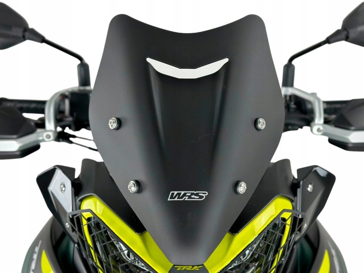 Motocyklové Plexi Wrs Sport Benelli TRK702 Čierne Matné
