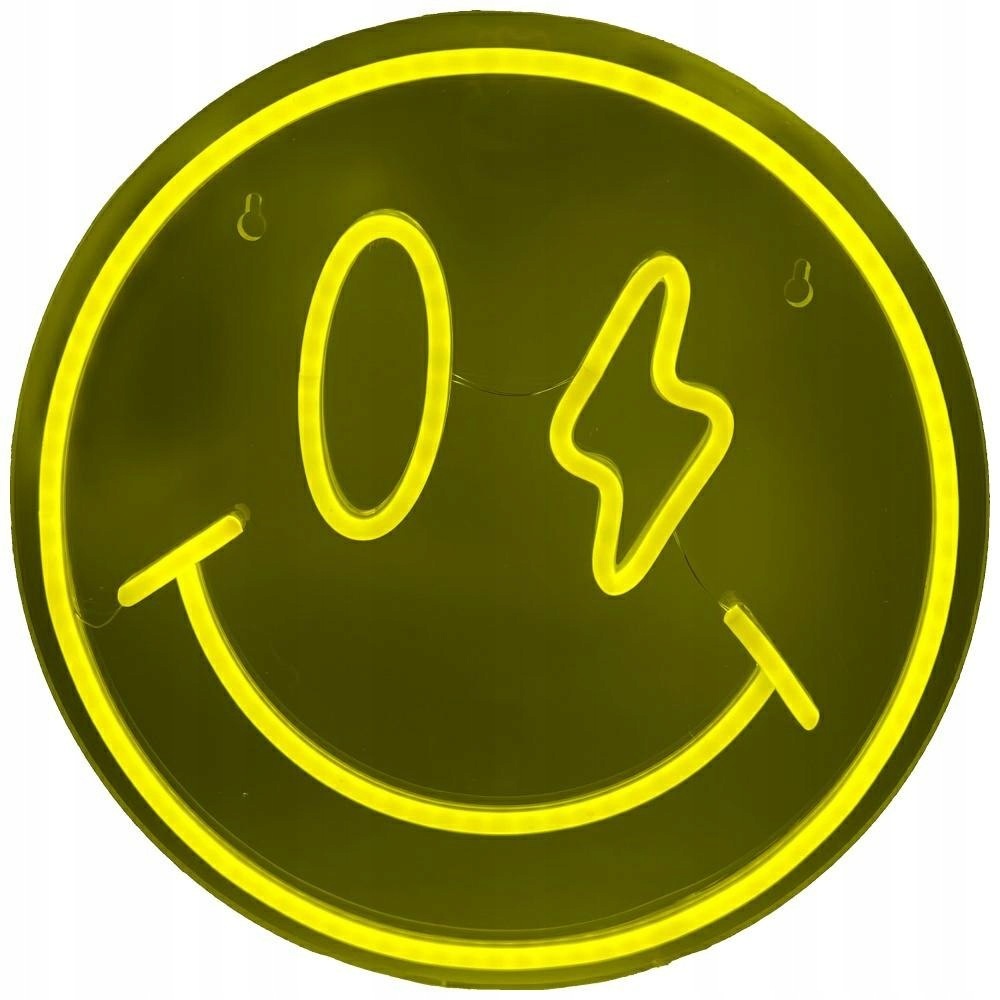 Neon Beline Light Usměvavý obličej