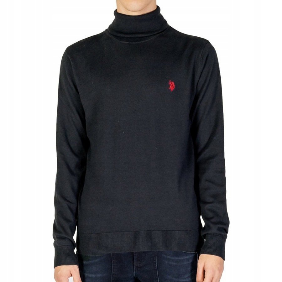 Svetr Rolák U.s. Polo Assn. 11390404 Černý XXL
