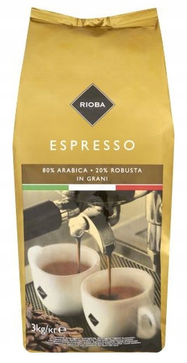 Levně Káva Rioba Espresso 3000 g
