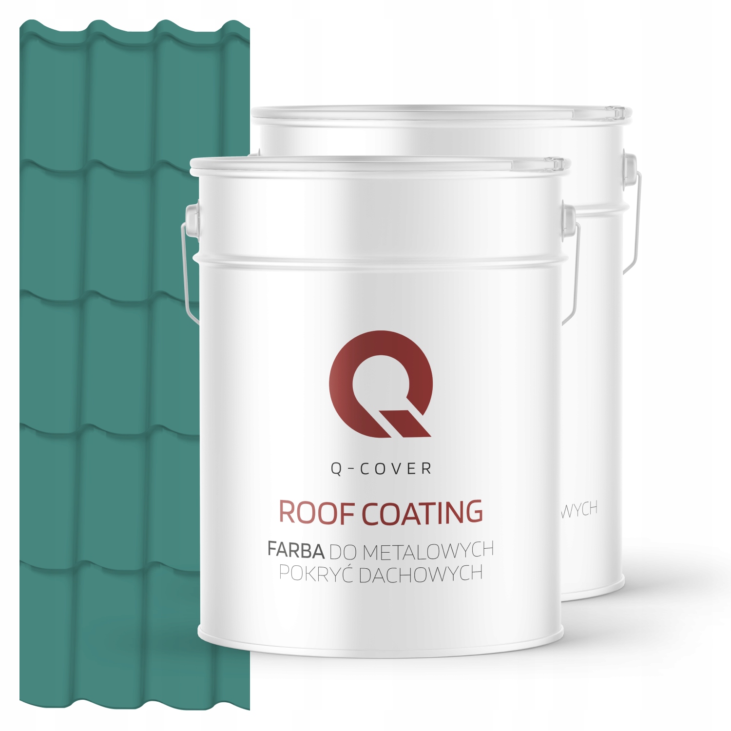 Farba Na Kovové Strechy Podložka Mätová Tyrkysová Ral 6033 74 m2 Lesk