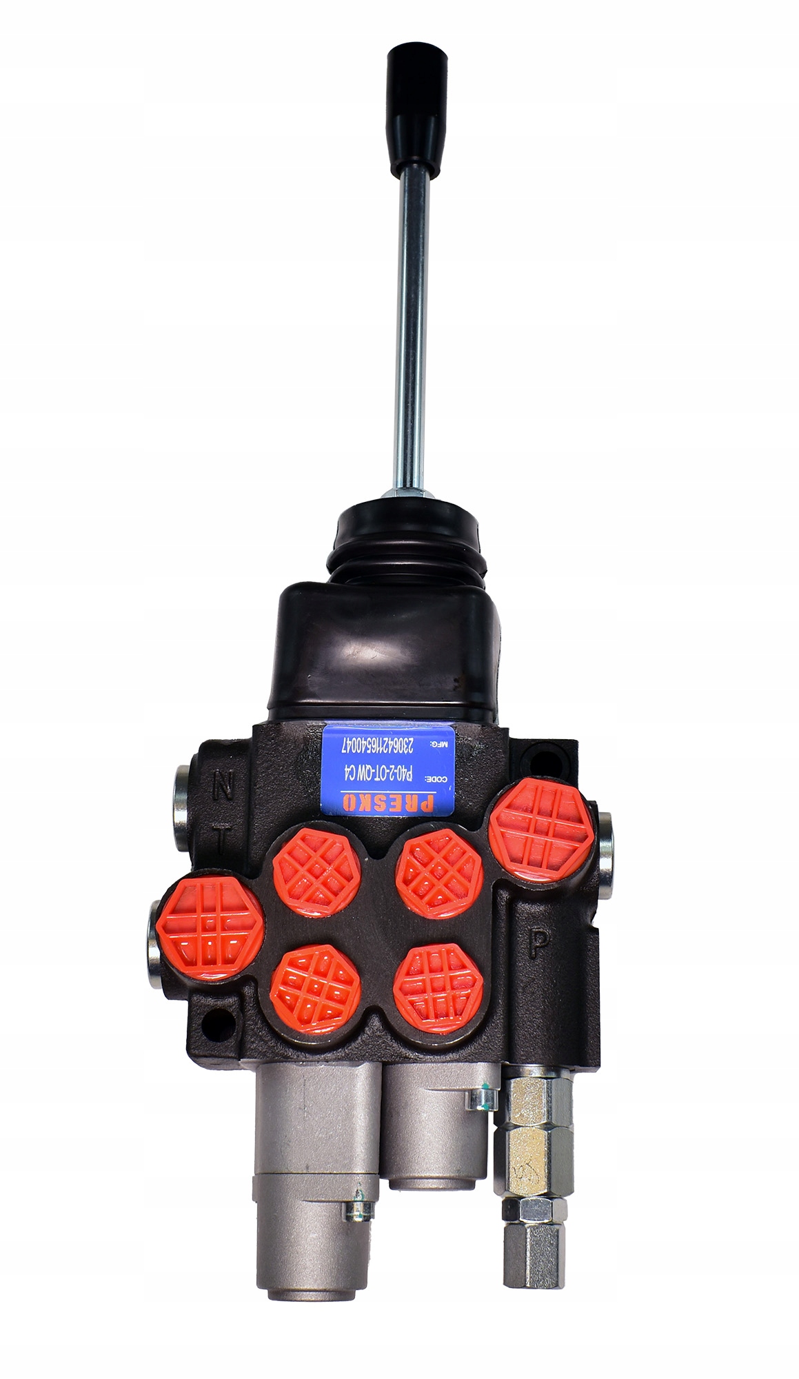 Hydraulický rozdělovač 2 sekční joystick 40 l s plovoucí sekcí