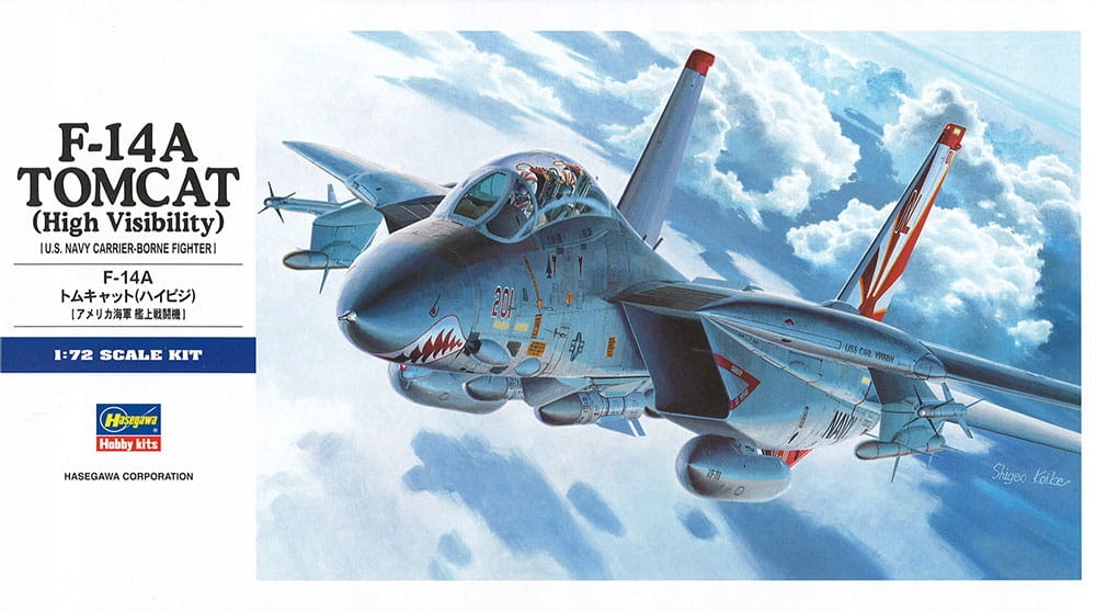 F-14A Tomcat 1:72 Hasegawa E3 (vysoká viditelnost)