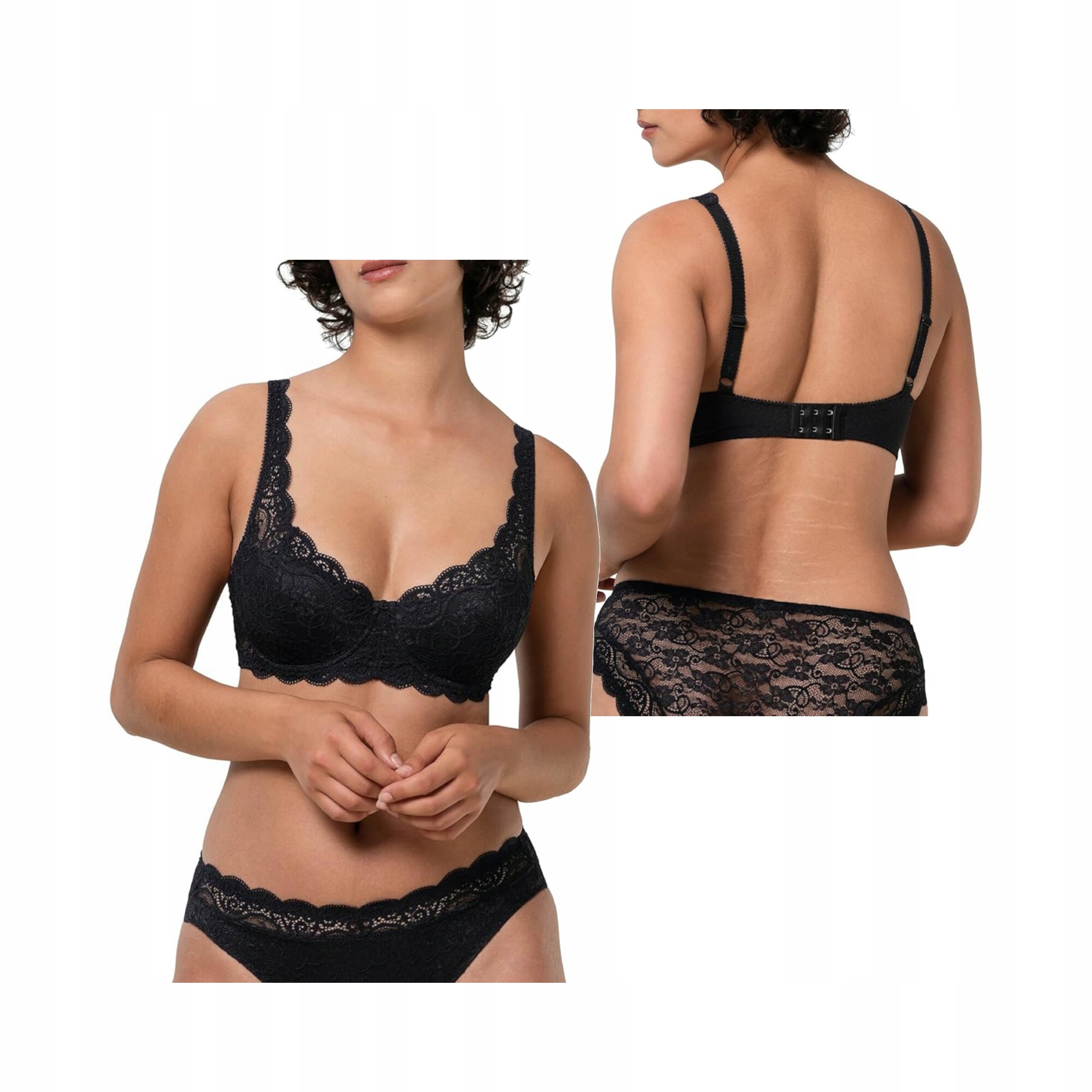 Podprsenka Triumph Amourette 300 Whp X Vyztužená S Kosticemi Černá 95D