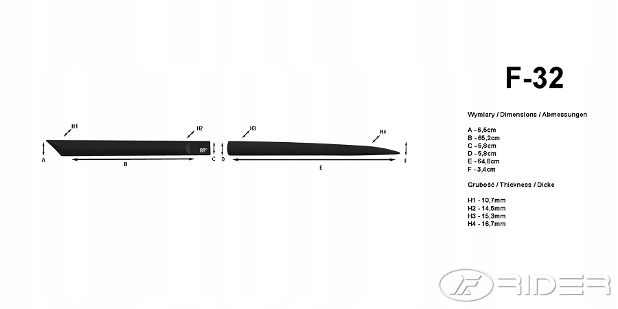 Lišta Bočních Dveří Lišta Dveří Nissan Juke II