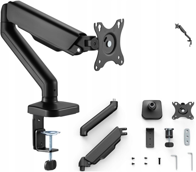 Nastavitelný držák na stojan a rameno monitoru k psacímu stolu pro monitor Lg 24MP59G