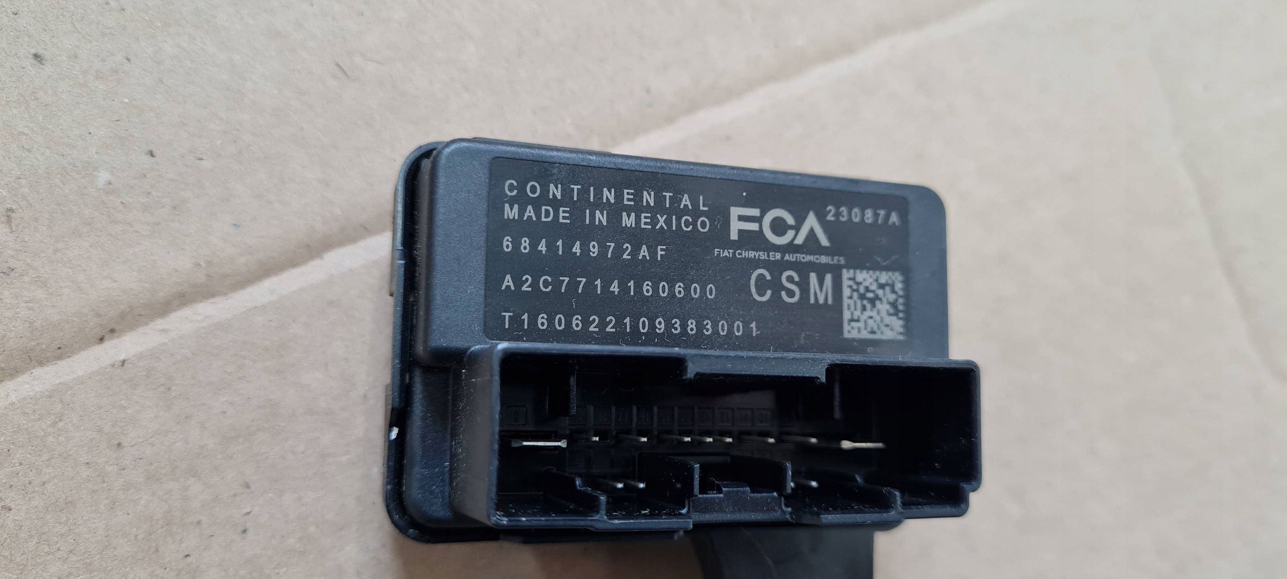 Jeep Grand Cherokee WL 2022 modul Bedienteil Hitzung SITZ 68414972AF