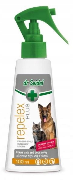 

Dr Seidel Repelex Plus odstrasza psy koty 100ml