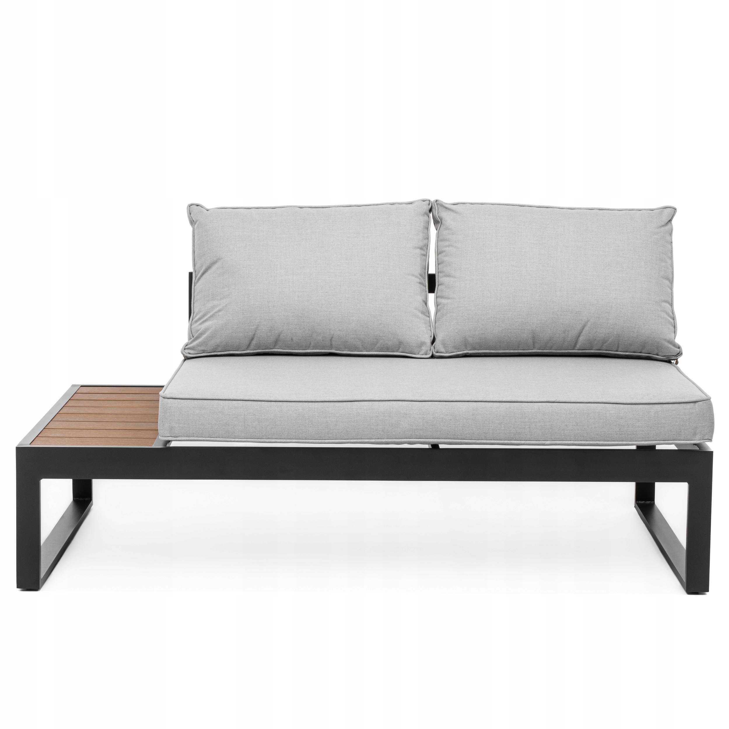 MEBLE OGRODOWE TARASOWE NAROŻNIK NOWOCZESNY ALUMINIUM NICEA Liczba elementów w zestawie 3