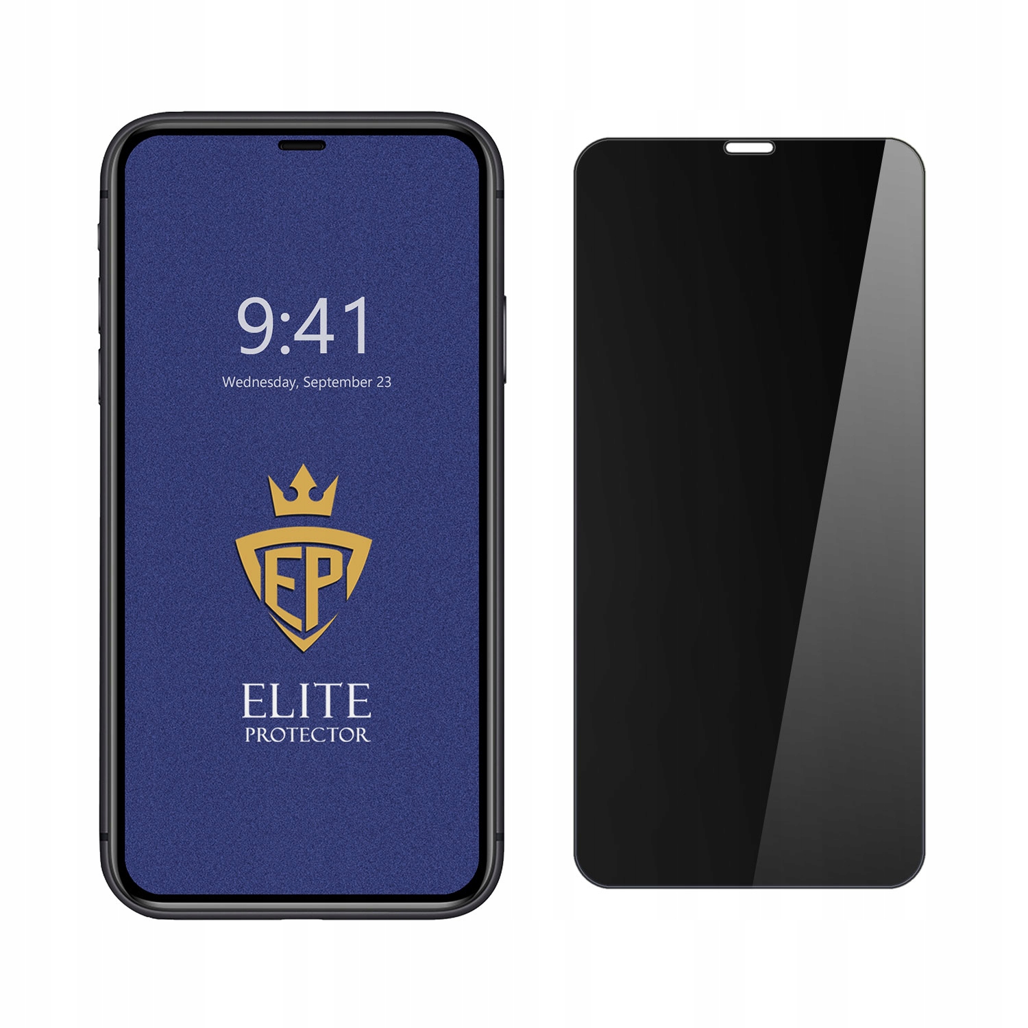 2v1 Fólie 5D Privacy Anti-spy Pro Apple Iphone 11 Matná Bez Otisků Originálu