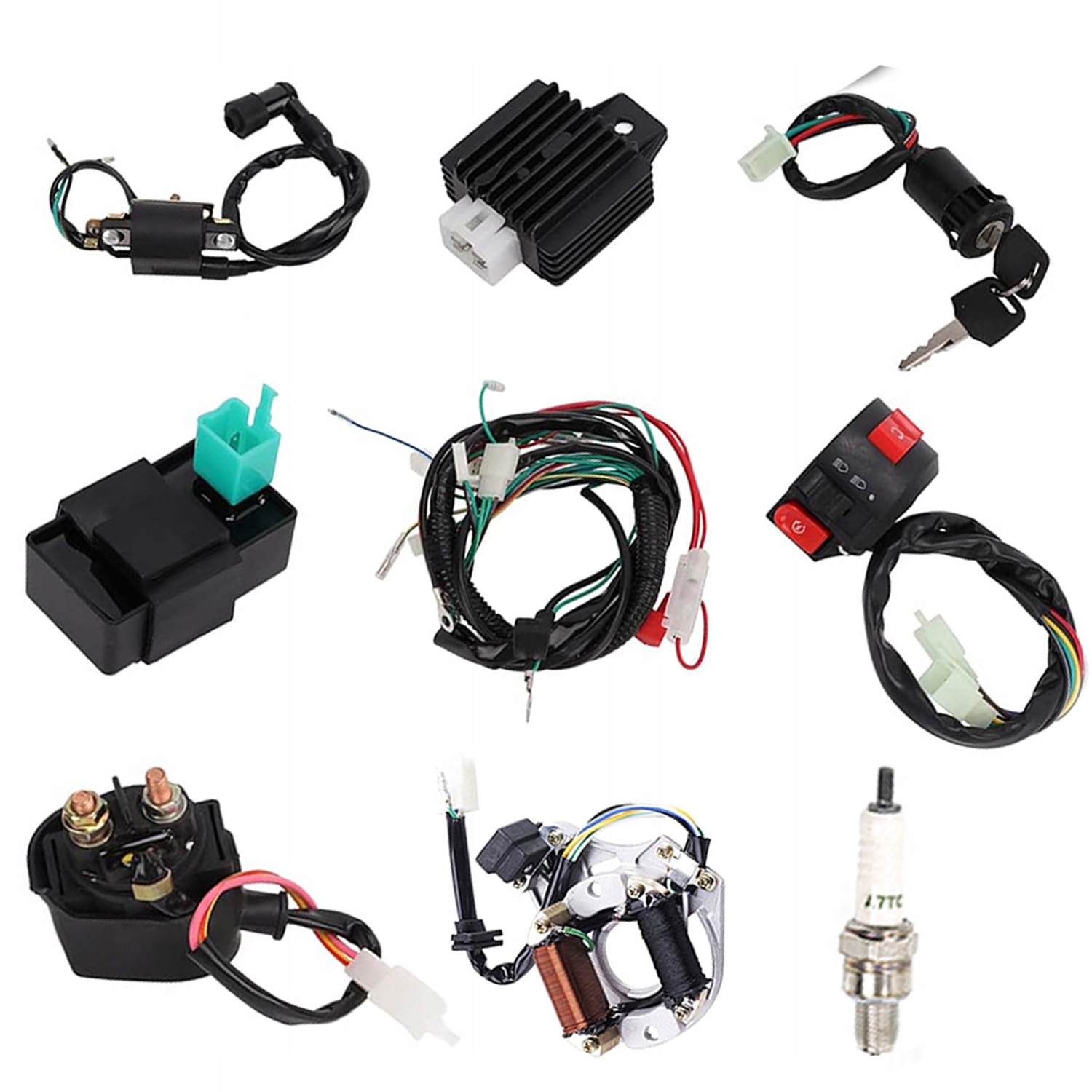 Instalace Kompletního Svazku Quad Atv 110 125 CC