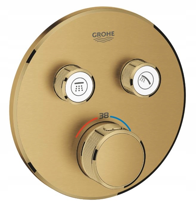 Bateria termostatyczna chromowa GROHE SmartControl