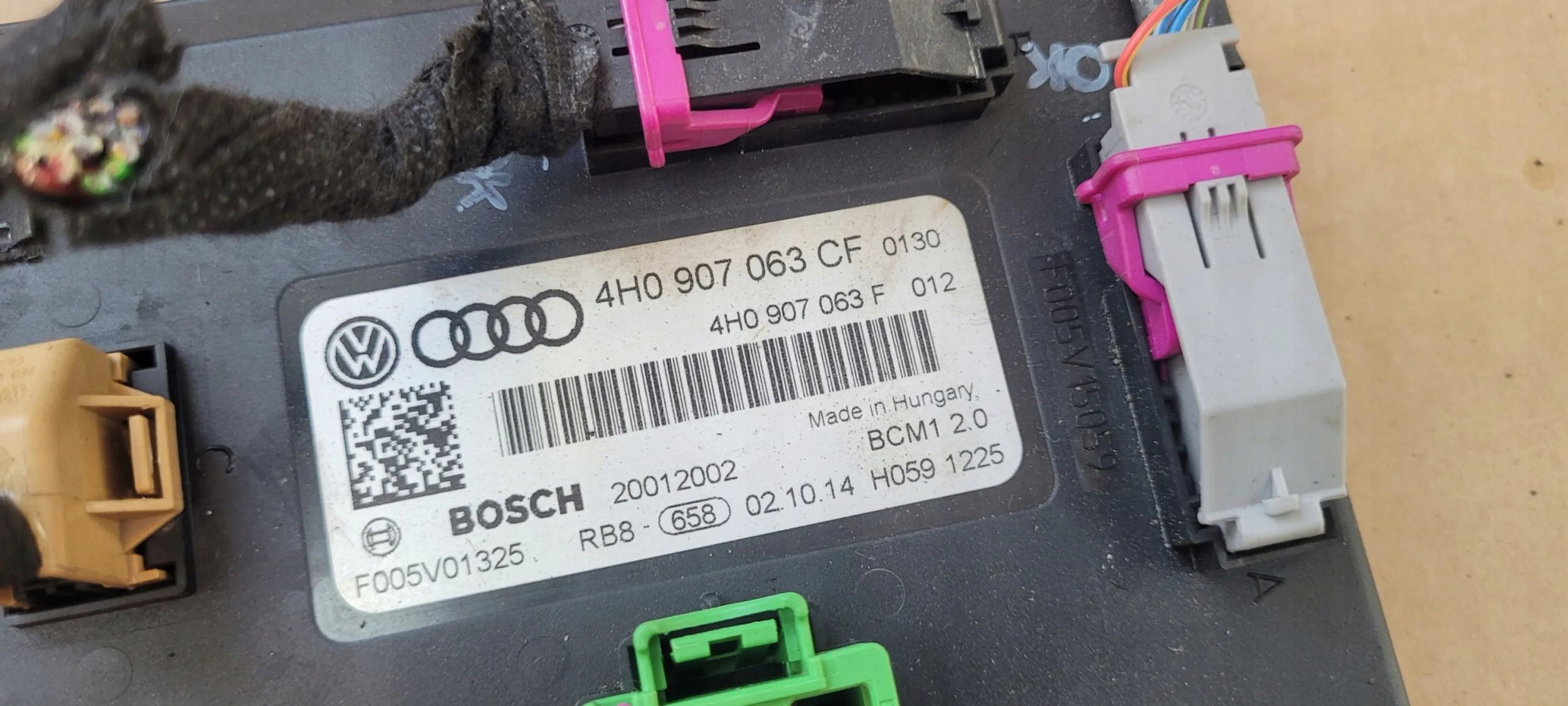 A6 C7 4G module control unit KOMFORTU 4H0907063CF A7 4G