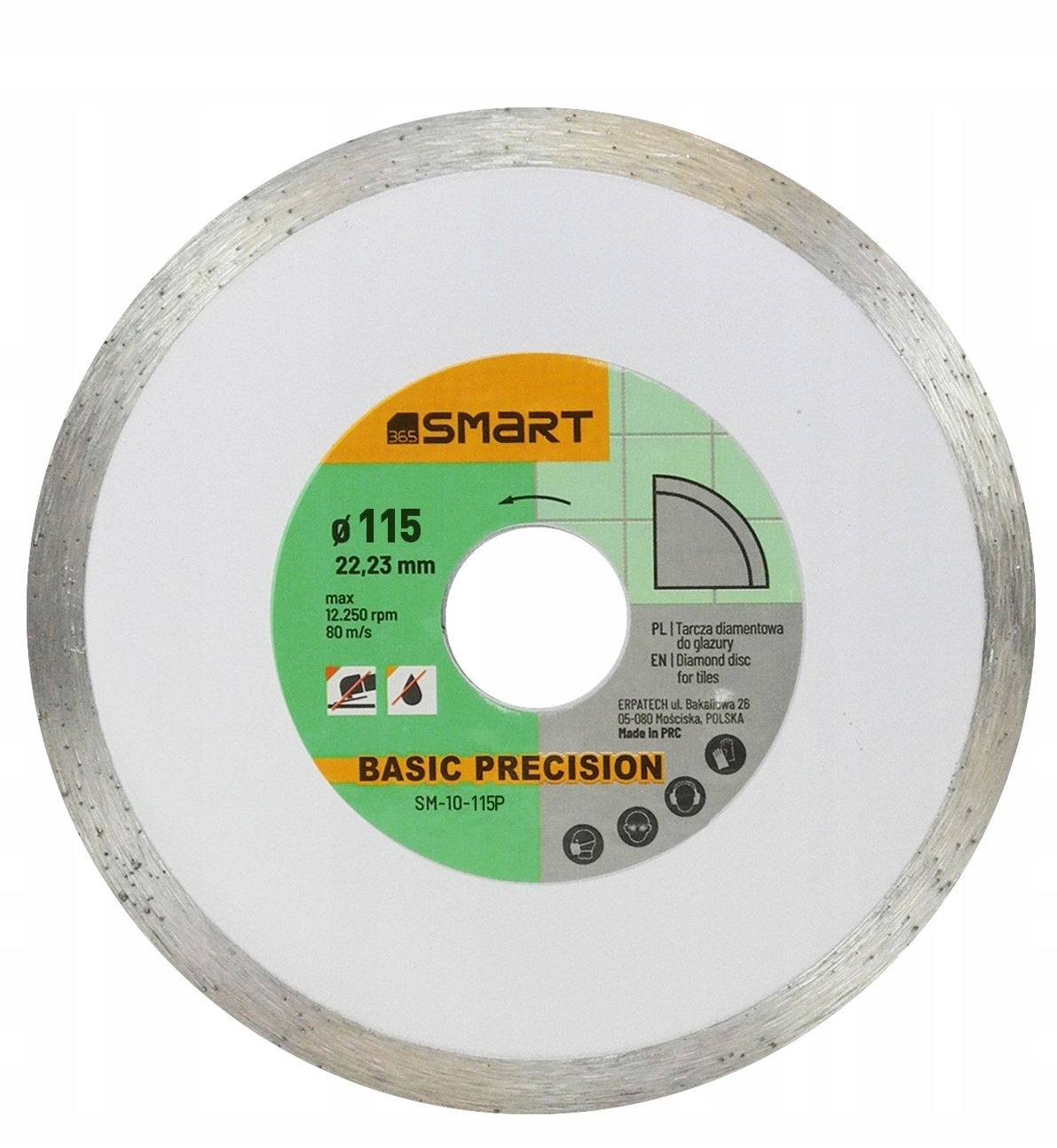 

SMART365 Tarcza Diamentowa 115MM