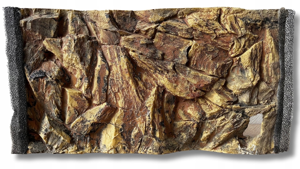 Levně Strukturované pozadí pro akvárium standard 50 x 30 cm.