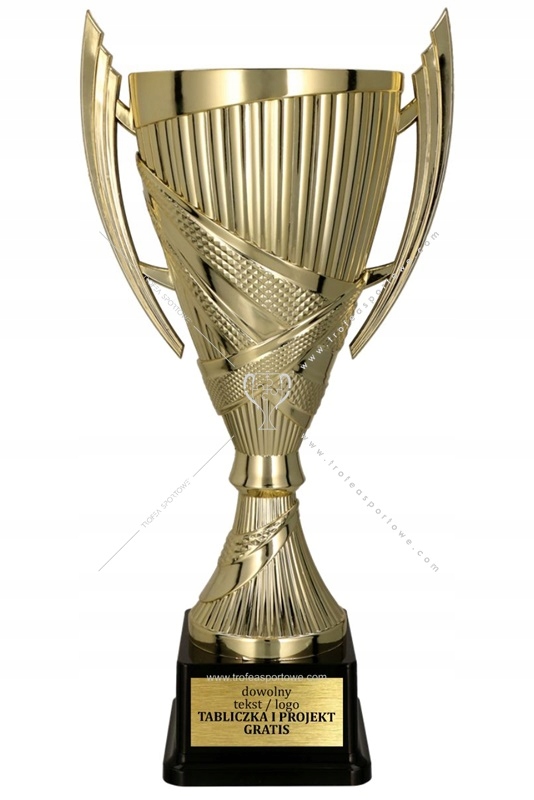 nádherný zlatý pohár Orsona 38 cm Gravírování Bonus