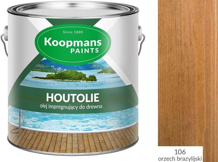 

Koopmans Houtolie Olej Tarasowy 5 l Orzech 106