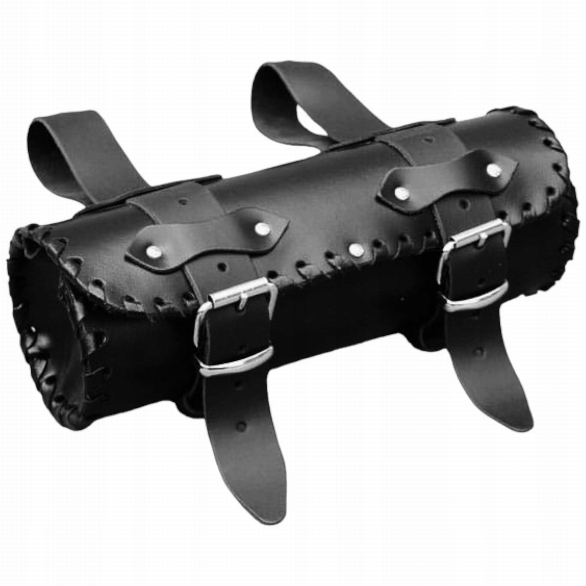 Penál Sáček Rolka na nářadí Motocyklový váleček Černý bez cvočků