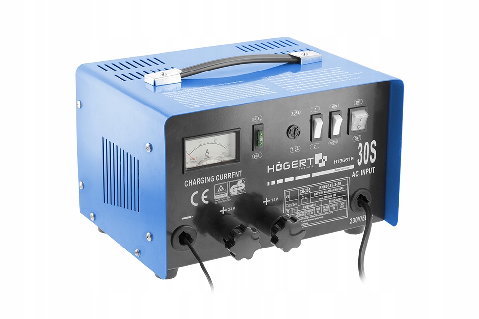 Hogert HT8G616 електронний зарядний пристрій 12-24V