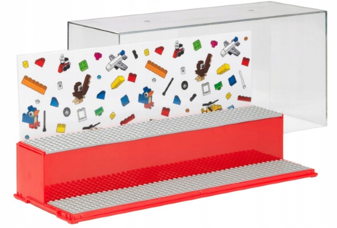 Lego Vitrína 6 x Lego deska 8x16