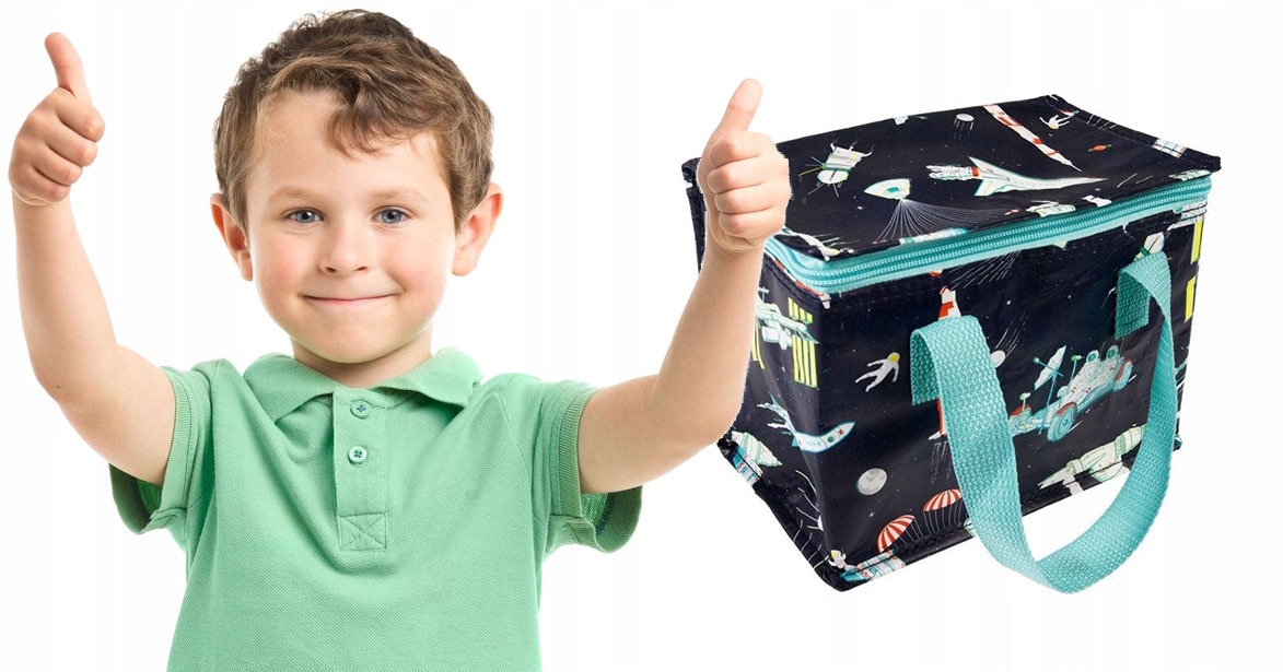 Torba TERMICZNA na jedzenie na lunch śniadaniowa Kosmos Rex London