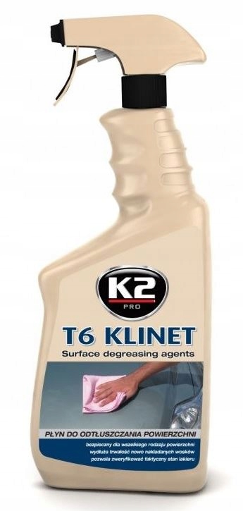 K2 T6 KLINET ŚRODEK DO ODTŁUSZCZANIA POWIERZCHNI