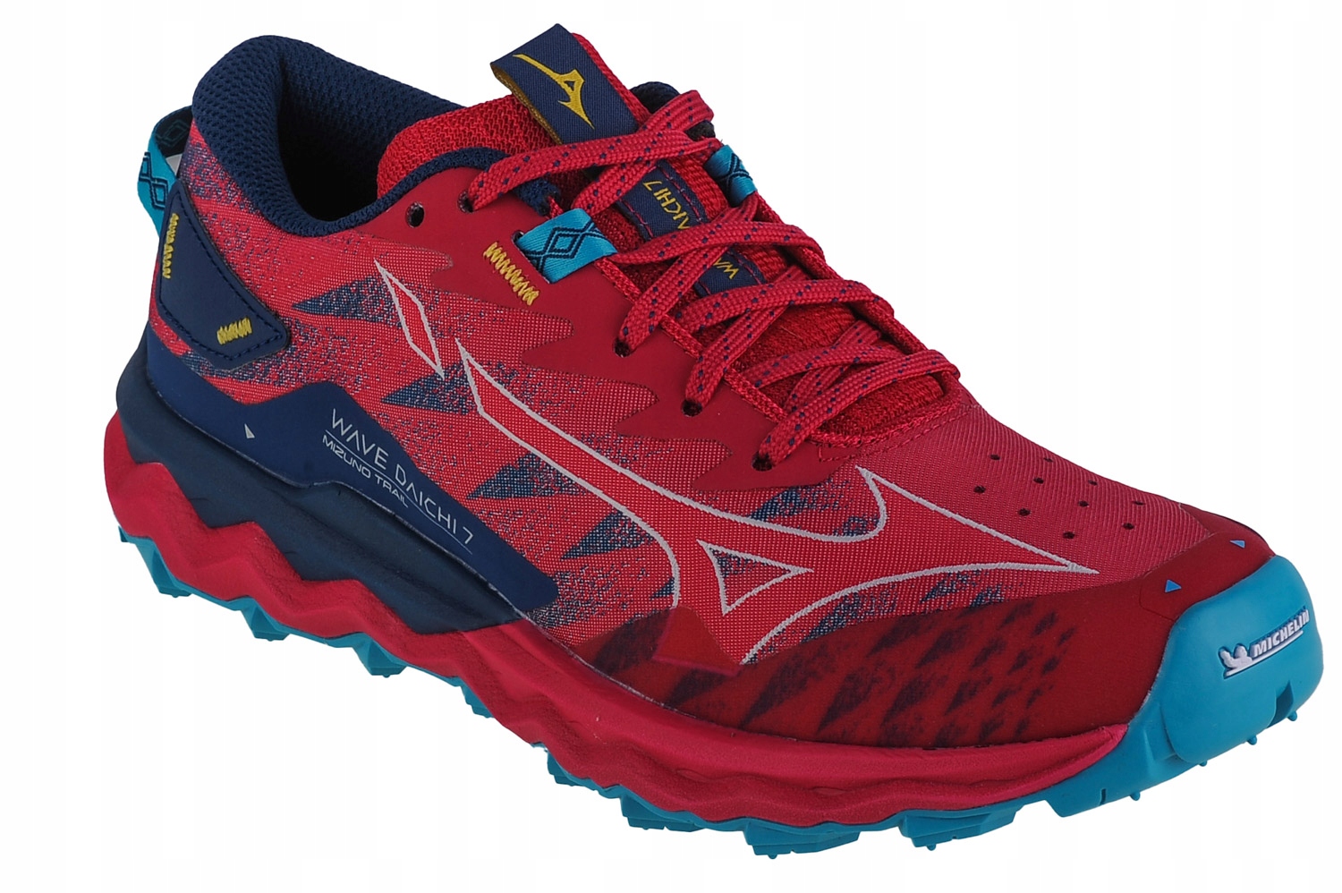 Mizuno Wave Daichi 7 (38,5) Dámské běžecké boty Červená tkanina